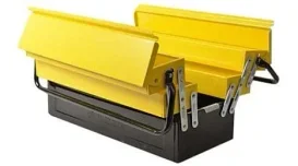 ארגז כלים מתכת 3 קומות 50 ס"מ (הרמוניקה) רנאטולס