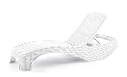 מיטת שיזוף אטלנטיק לבן ATLANTIC כתר KETER