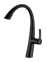 ברז נשלף WAVE שחור AQUILA PREMIUM