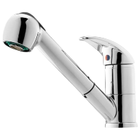 ברז נשלף ישר 1410A MONTE כרום AQUILA