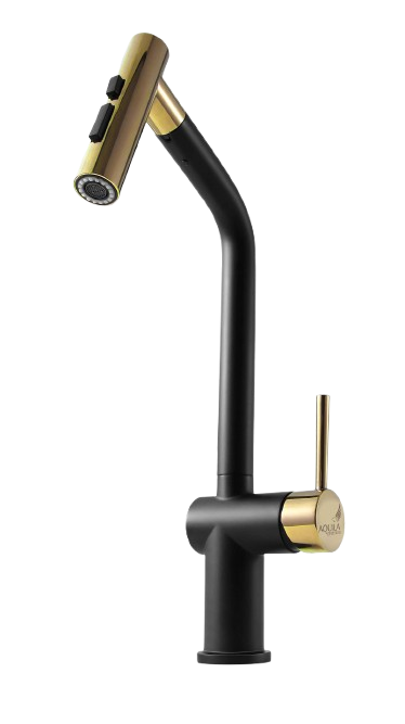 ברז נשלף SUPREME ניקל מוברש AQUILA PREMIUM