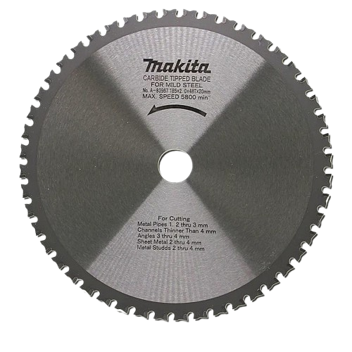 להב וידיה 185 מ"מ 70 שיניים 4131/4130 מקיטה MAKITA