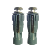 זוג ברגי אוקלון למושב אסלה 6יח'  ספאדיני