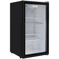 מקרר משקאות 90 ליטר דלת זכוכית שקופה זקש Sachs EF140