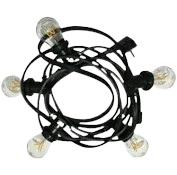 שרשרת תאורה גרילנדה 5 מטר 5 בתי נורה דילאור