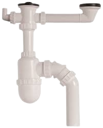 סיפון מטבח "2 + יציאה למדיח