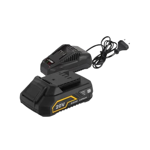 מנפח גלגלים 20V סוללה 2 אמפר ומטען GPT