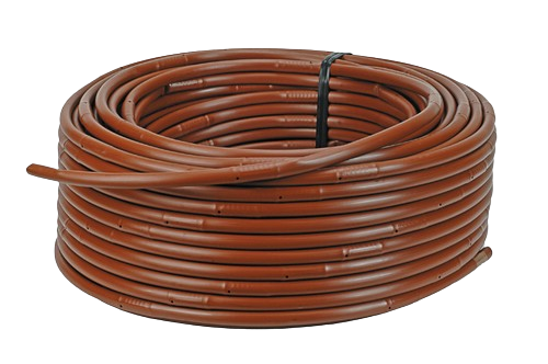 טפטוף מסוות 16 מ"מ כל 30 ס"מ ורודית (50 מטר)