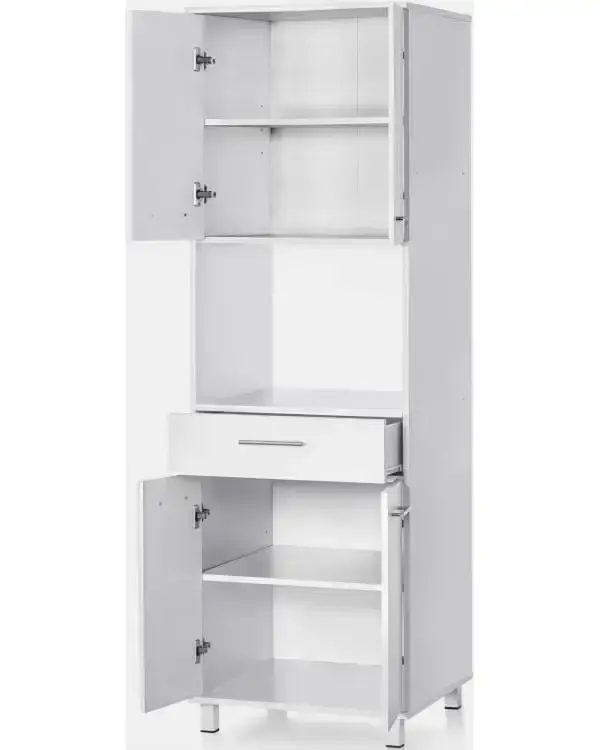 ארון למיקרוגל 60 ס"מ לבן דגם 409 יראון