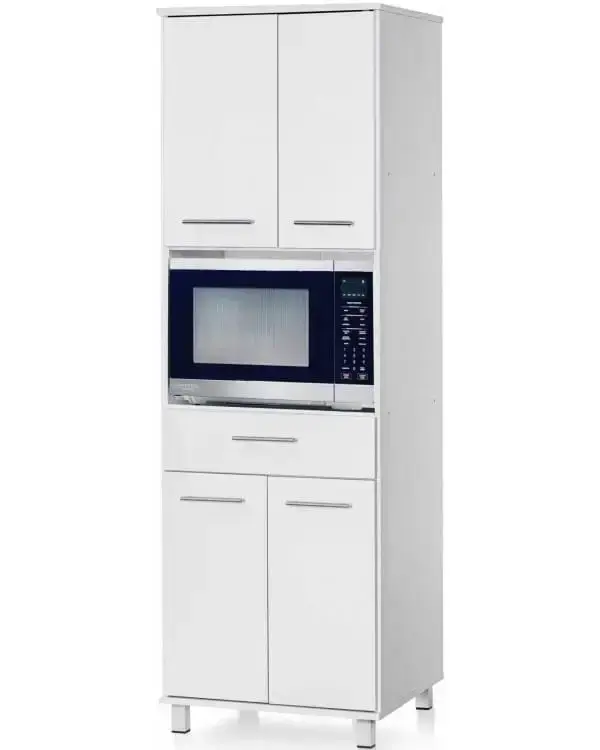 ארון למיקרוגל 60 ס"מ לבן דגם 409 יראון