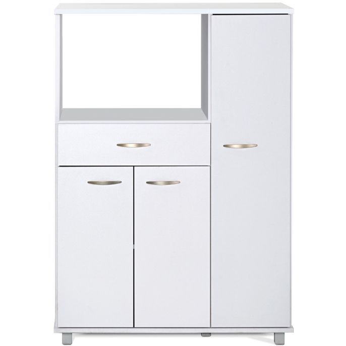 ארון למיקרוגל רחבה לבן דגם יראון 405