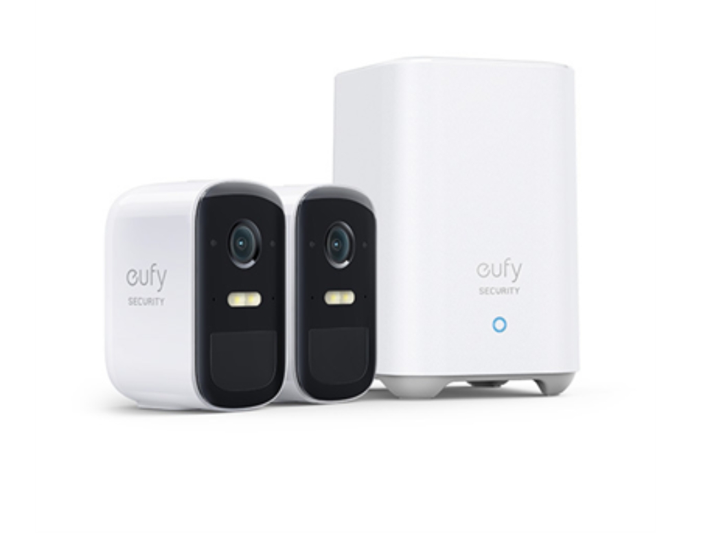 ערכת 2 מצלמות חכמות 2K + רכזת eufy Security eufyCam 2C Pro Kit