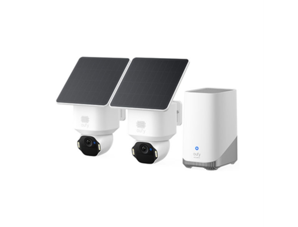 ערכת מצלמות לאבטחת חוץ חכמה eufy SoloCam E42 2+1 kit 4K