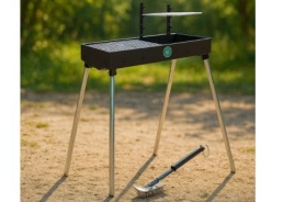 מנגל פחמים ברזילאי 100*40 ס"מ