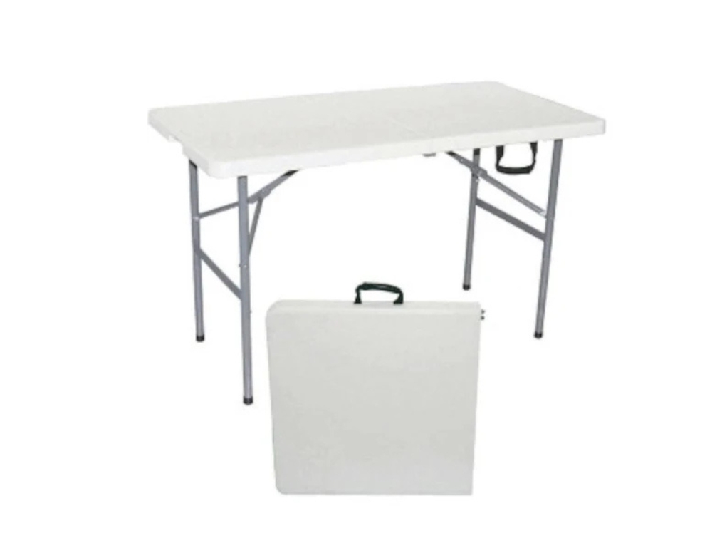 שולחן מתקפל 1.20 מטר רגליים מתכווננות GARDA