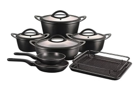 מארז כלי בישול 12 חלק VISION סולתם SOLTAM