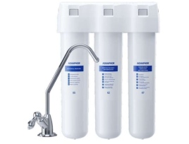 מערכת קריסטל A מערכת סינון מתקדמת 3 שלבים אקוואפור AQUAPHOR